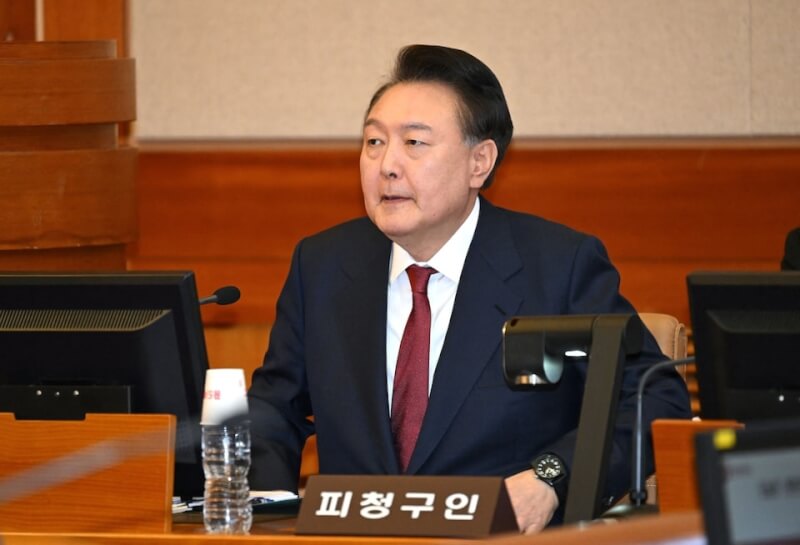 韩国前总统尹锡悦。 (路透社)