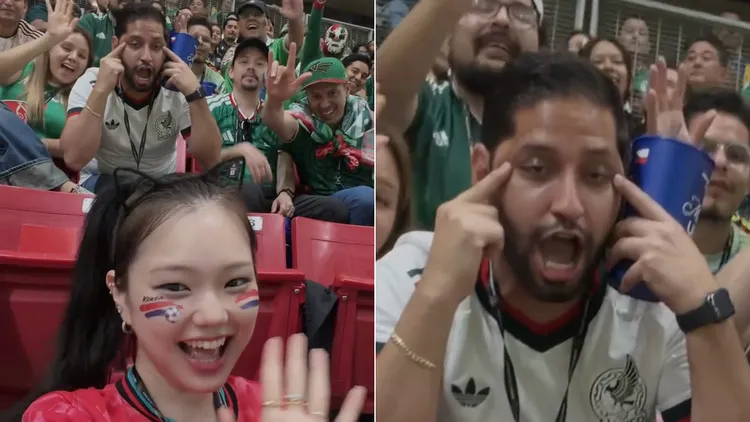 韩女网红进场看世界杯 一张图引全网怒火