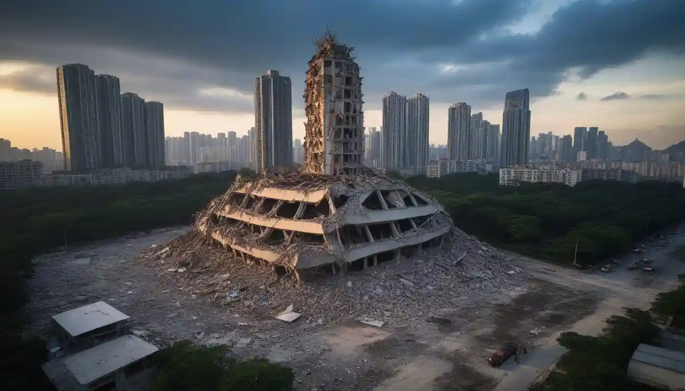 炸裂！中国楼市“43连跌”震碎底线-中国瞭望-万维读者网（电脑版）